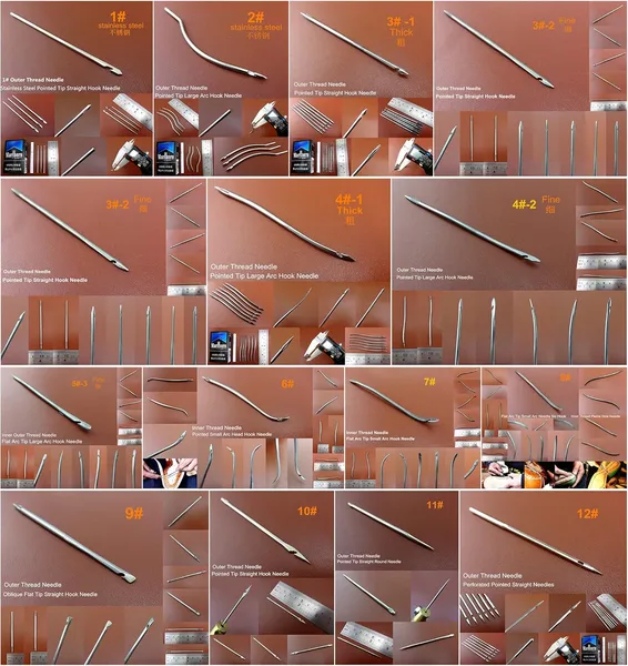 collage of photos of different awls